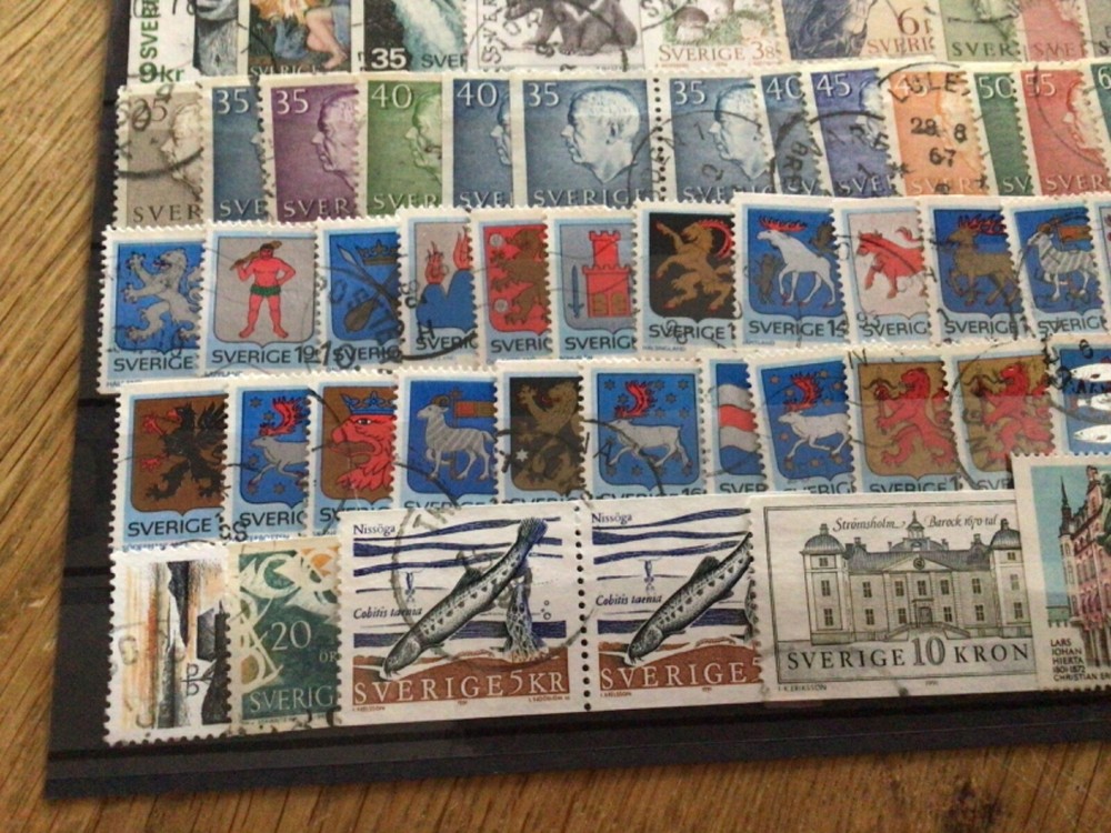 Sweden mounted mint or used stamps A12380