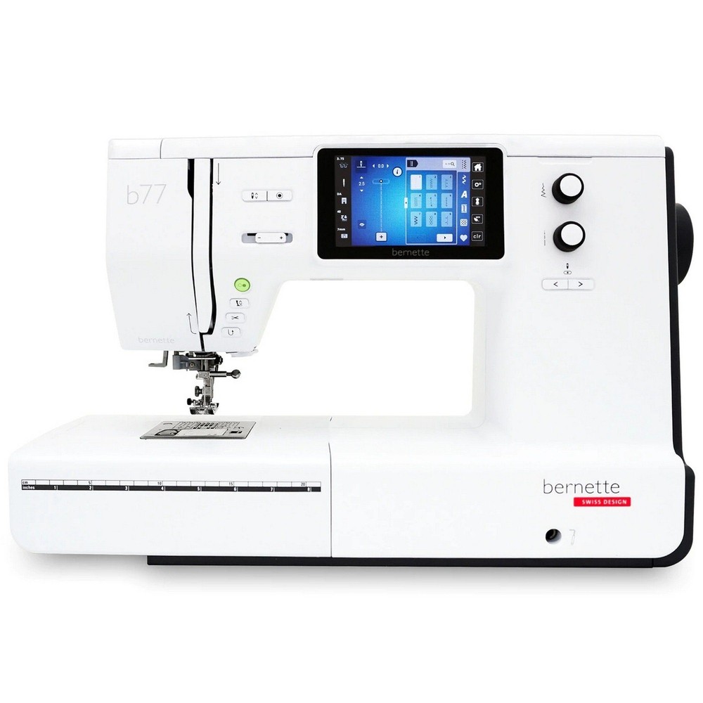 Bernette B77 Deco Sewing & Quilting Machine Bundle with 100 Thread Spools