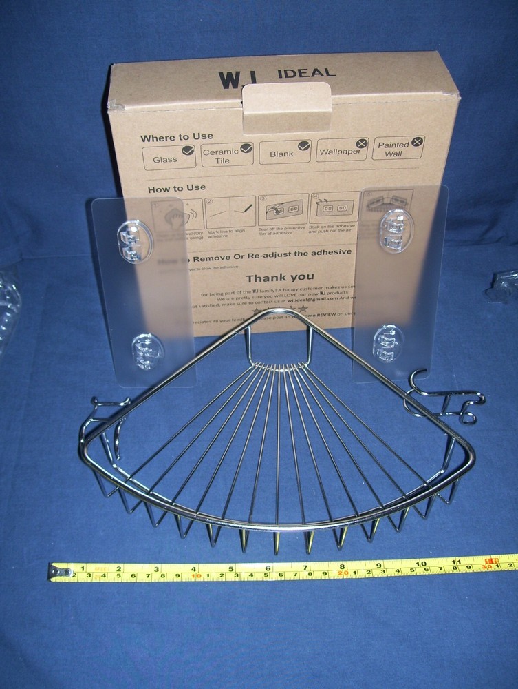WJ Ideal Shower Cady With Hooks Open Box One Cady Please See Description