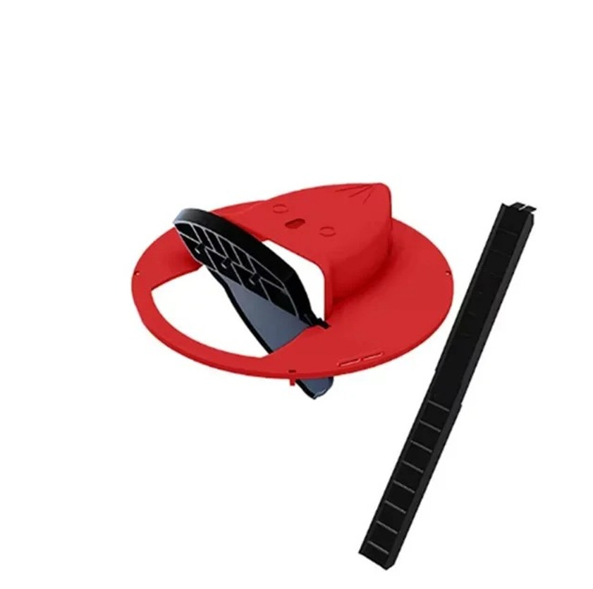 1pc Intelligent Mouse Trap Bucket Lid Automatic Reset Flipping Catcher Reusable