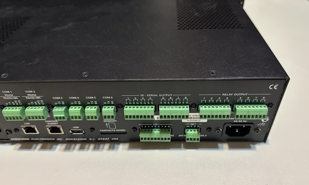 Crestron PRO3 Control Processor + 1 Crestron C3COM-3 Card [USED]