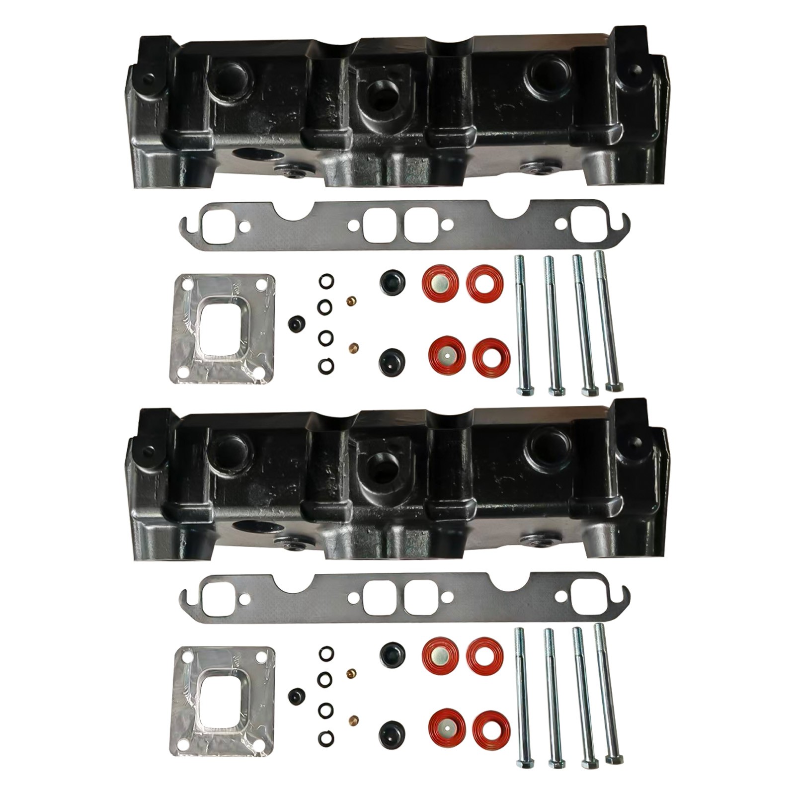 2* Marine Dry Joint Manifold for Mercruiser GM 5.0L 5.7L 350 305 377 383 2002-