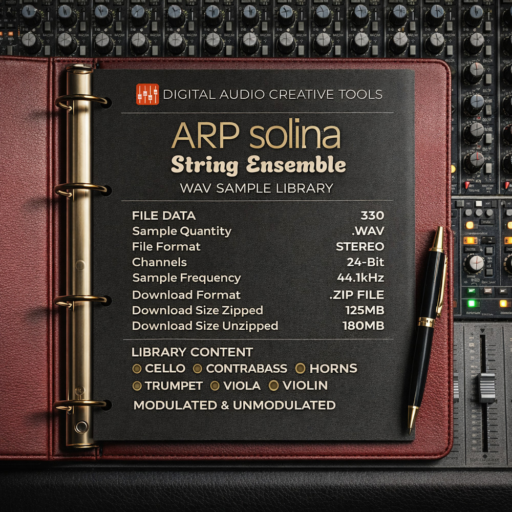 ARP Solina String Ensemble Sample Library