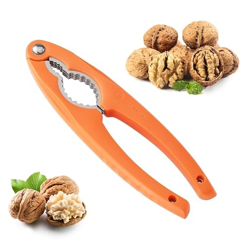 NutCracker, Stainless Steel Nut Crackers for All Nuts, Heavy Duty Nutcracker