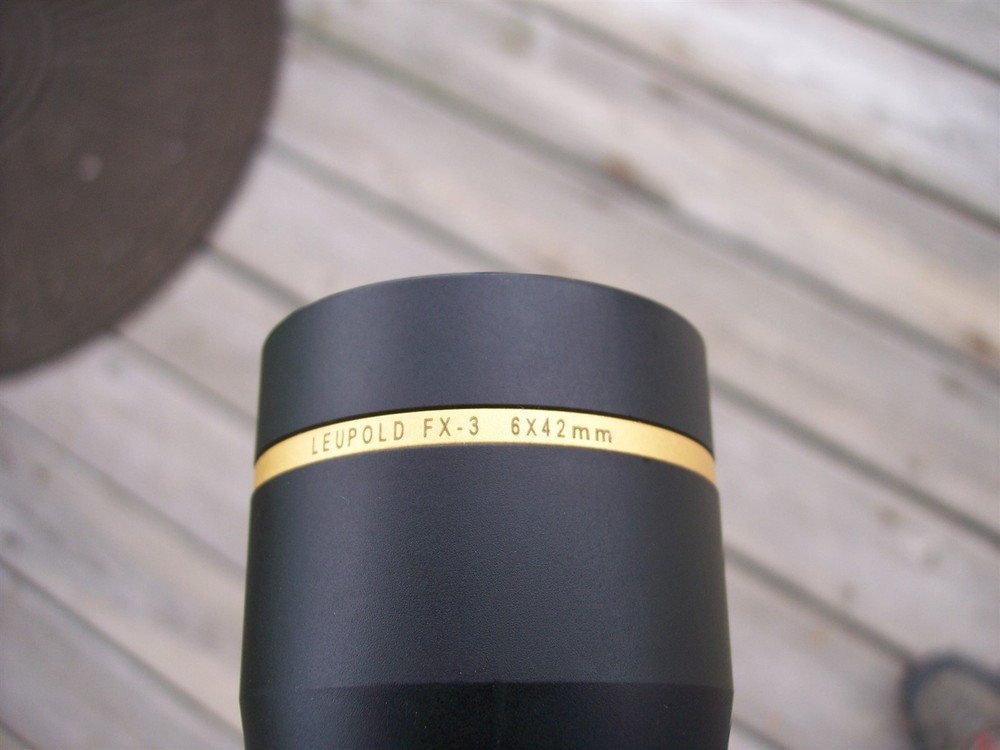 Leupold FX-3 6x42mm Rifle Scope Minty 2018