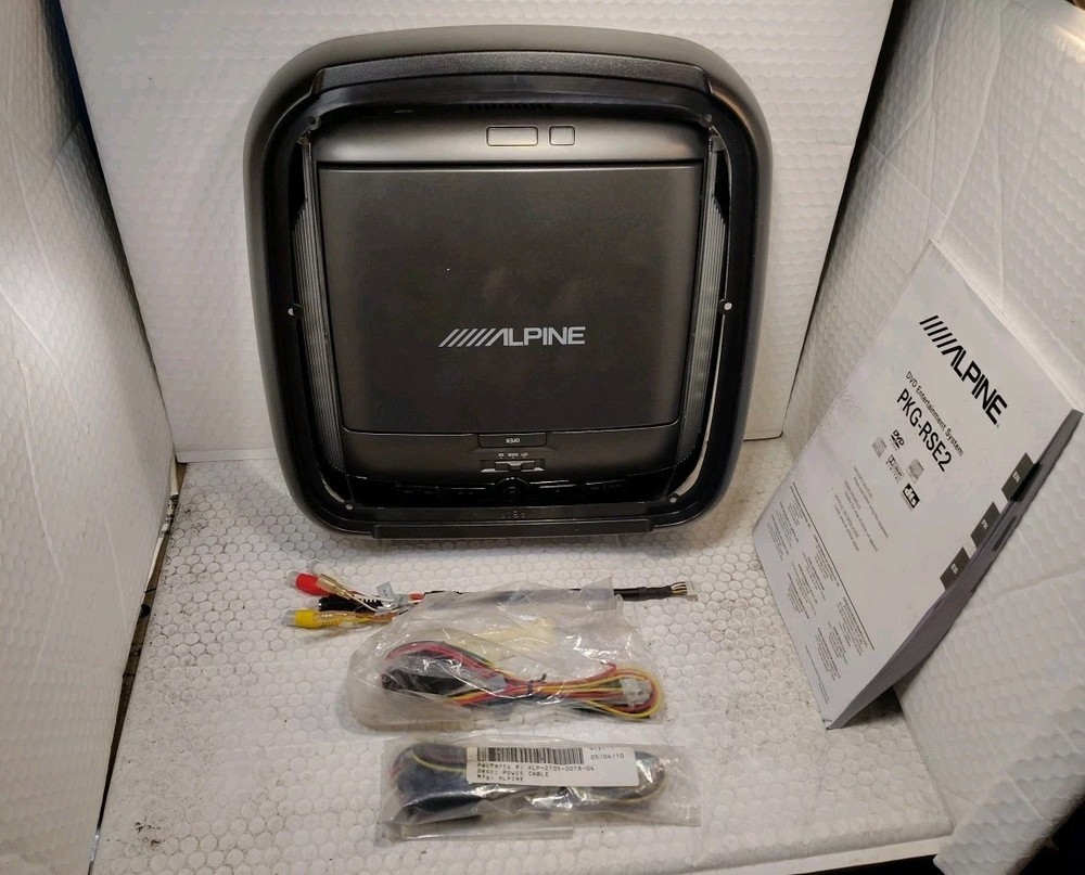 Alpine PKG-RSE2 DVD Rear Seat Entertainment Package 10.2" Screen