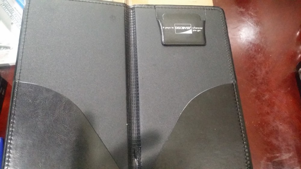 New check present-card holder- 25 restaurant server folder