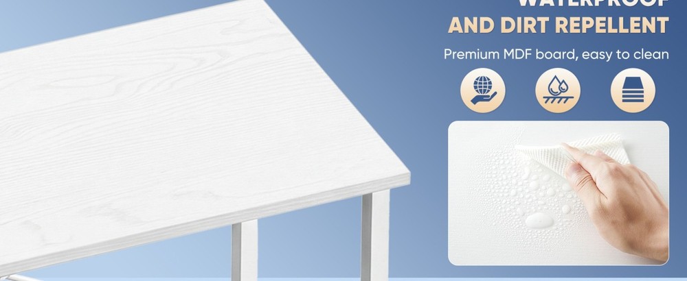40 Inch Small Computer Office Desk Modern Simple Style Writing Study