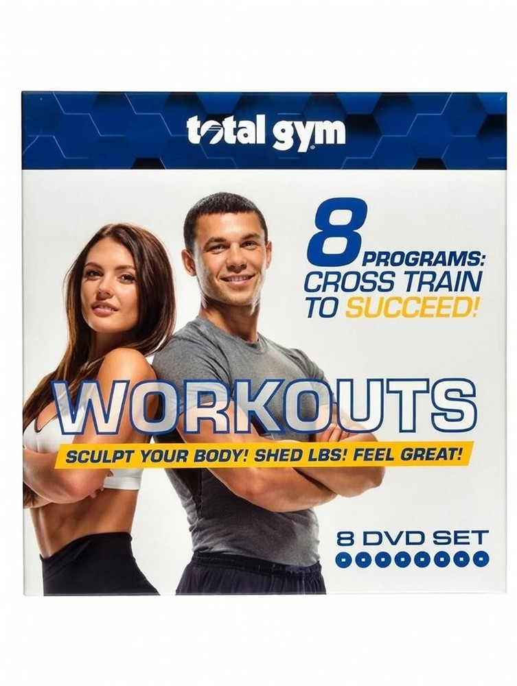 Total Gym 8 DVD Programs Cross Train to Succeed