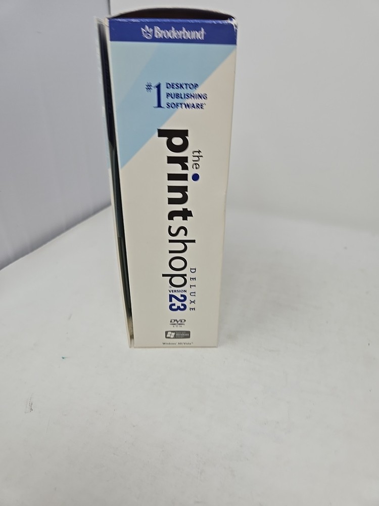 The Print Shop Deluxe Version 23 for Windows IMAGE And Install/Program Disc