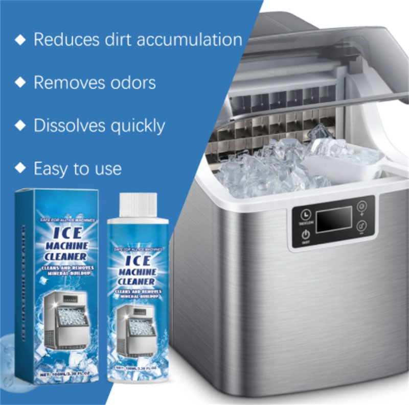 ICE MACHINE DETERGENT DESCALER ICE MACHINE DETERGENT SCALE REMOVER 100ML~US