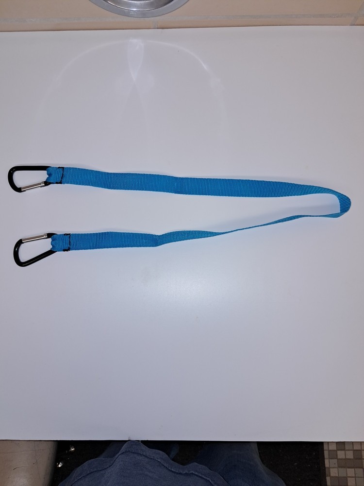 Simple Light Blue Compound Bow Strap Size-Large