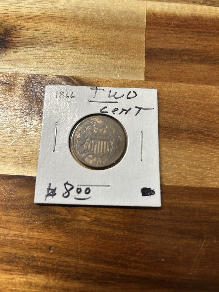 1866 Two Cent Piece