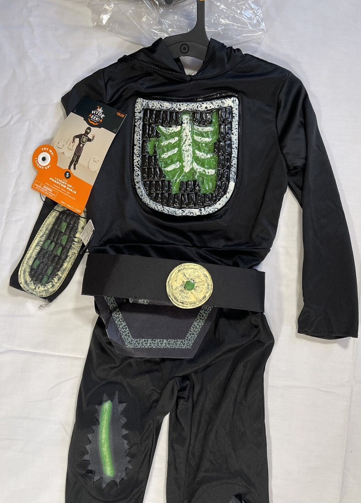 Light Up Phantom Ninja. Size 4-7. New.