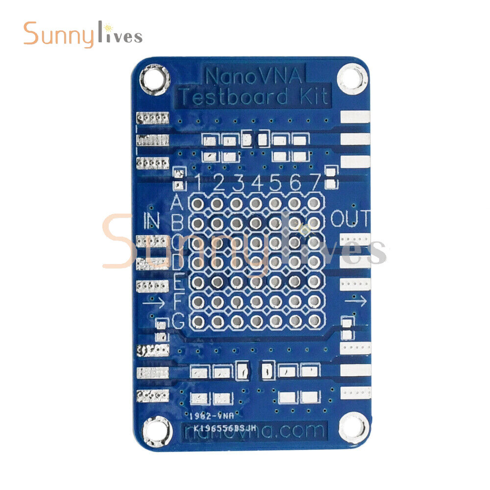 NanoVNA Testboard Vector Network Analysis Test Board Demo Demonstration Board
