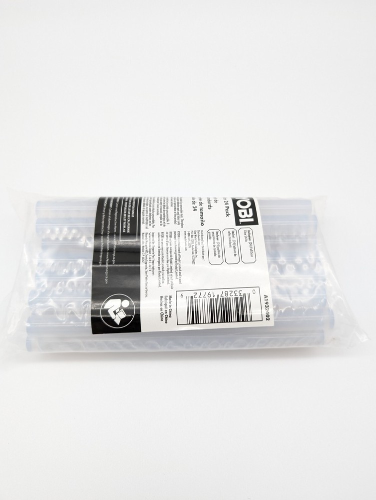 Ryobi Full Size Glue Sticks 24-Piece Pack (Universal Compatibility)