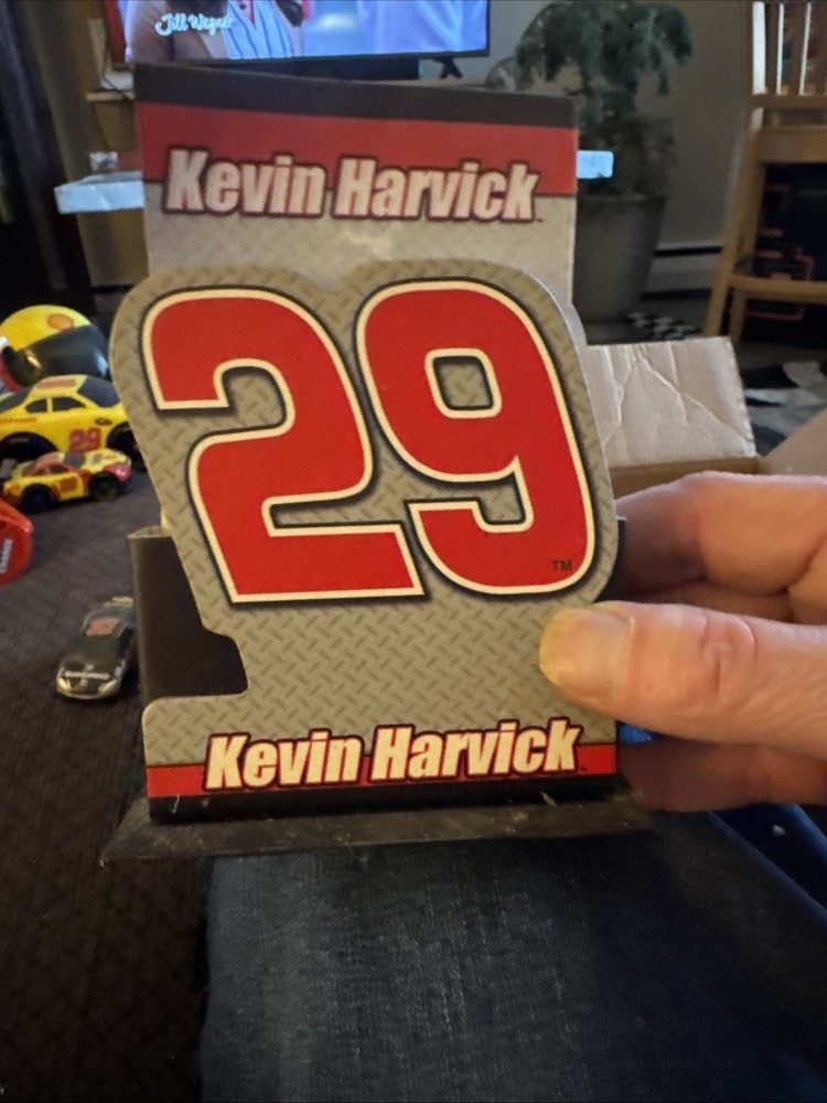 Kevin Harvick Notepad Holder And Notepad