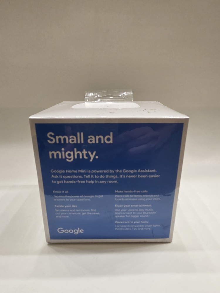 Google Nest Mini 1st Gen Chalk White NEW