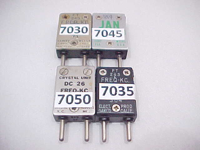 QRP CONVERSIONS 40 METER CW 4 PACK IN FT-243 HOLDERS