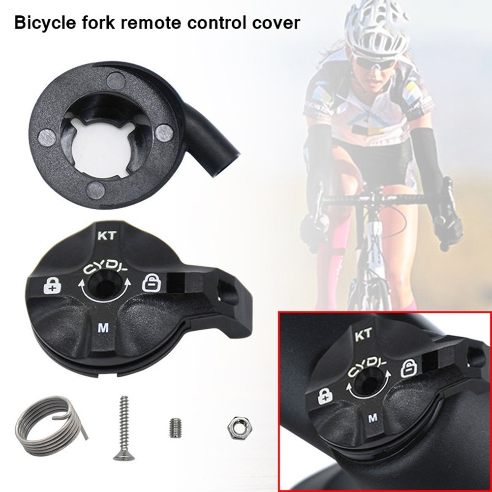 Bike Fork Switch Remote Switch Spring Stud Wire Controller Aluminum Alloy