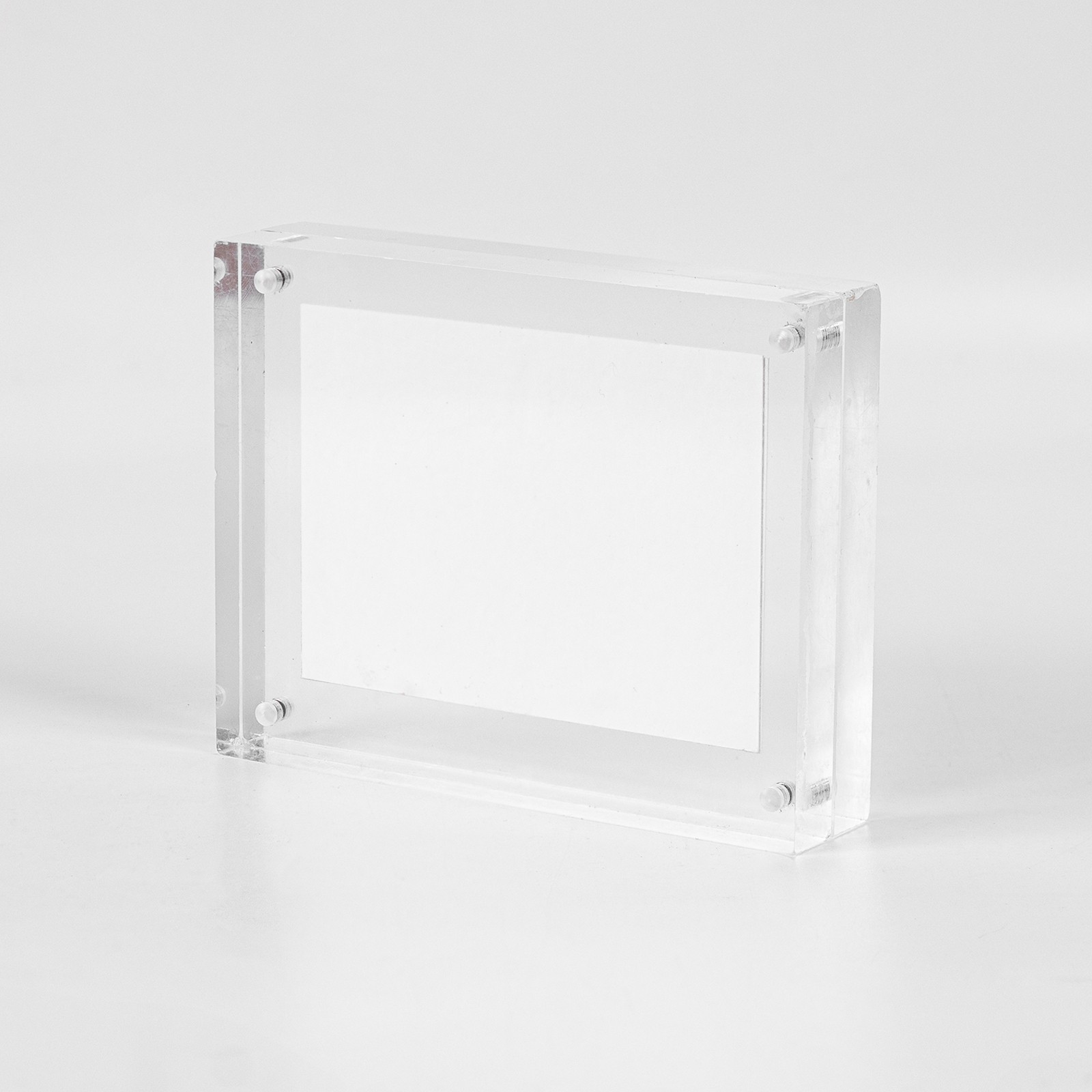 10mm Chicago Screws, 20 Sets Plastic Chicago Screw Binding Post,Clear