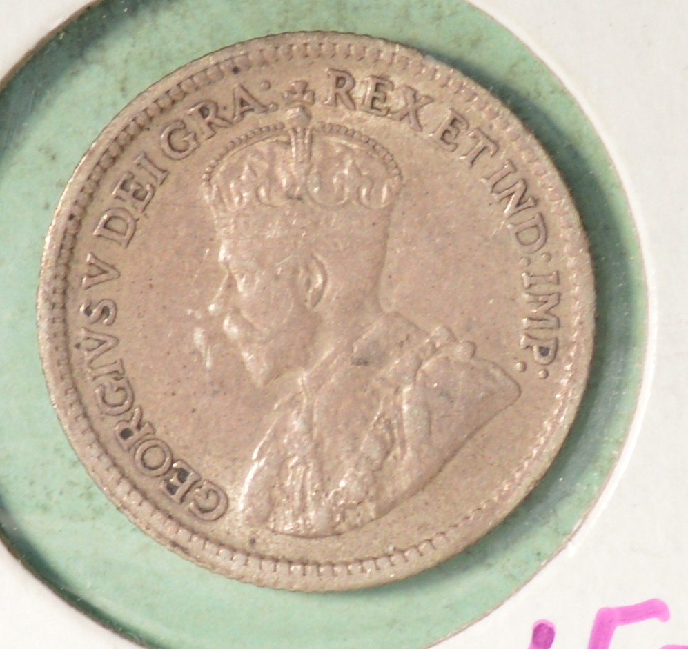 1917  - Canada Silver Five Cents - INV#C-95