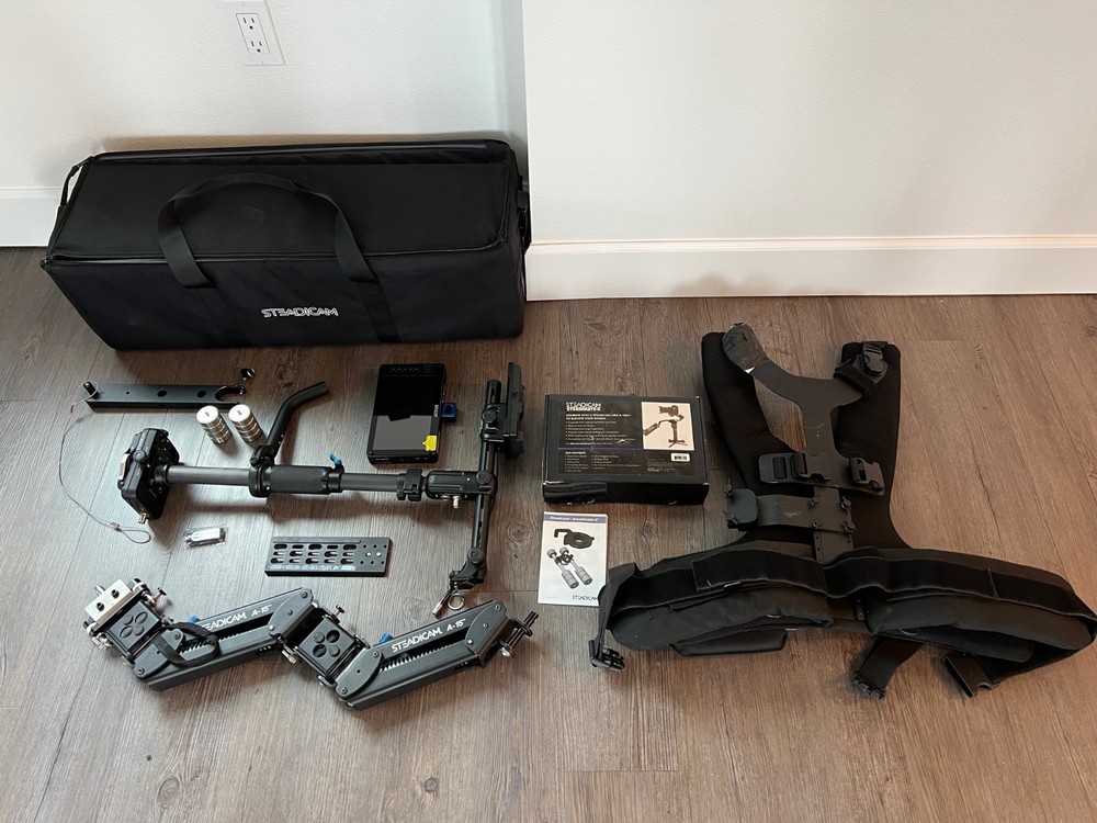 Complete Steadicam Kit (AERO 15 + Ronin Adapter + Extras)