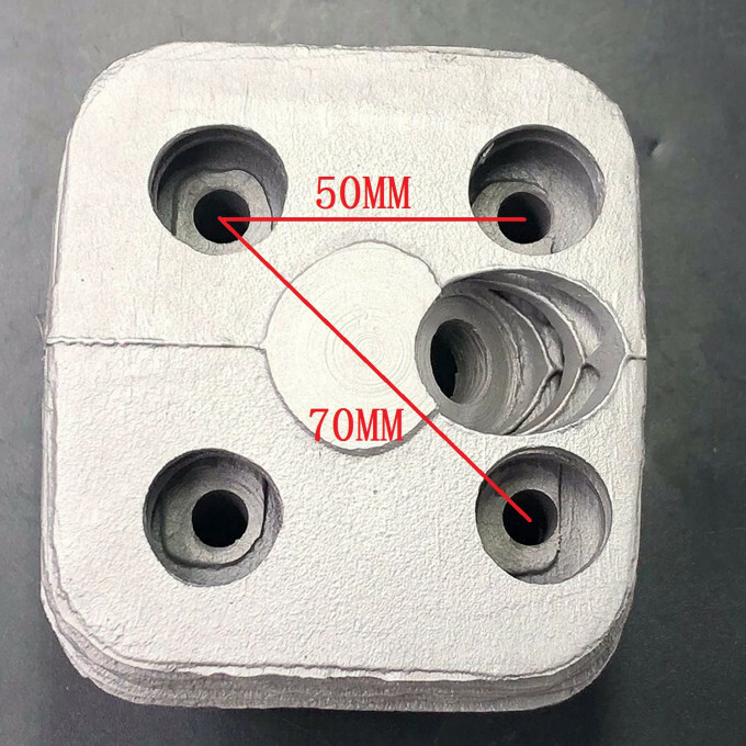 CDHPOWER YD100-CDH Cylinder 50MM (Two In One) and Piston,2 Stroke YD100 Engine