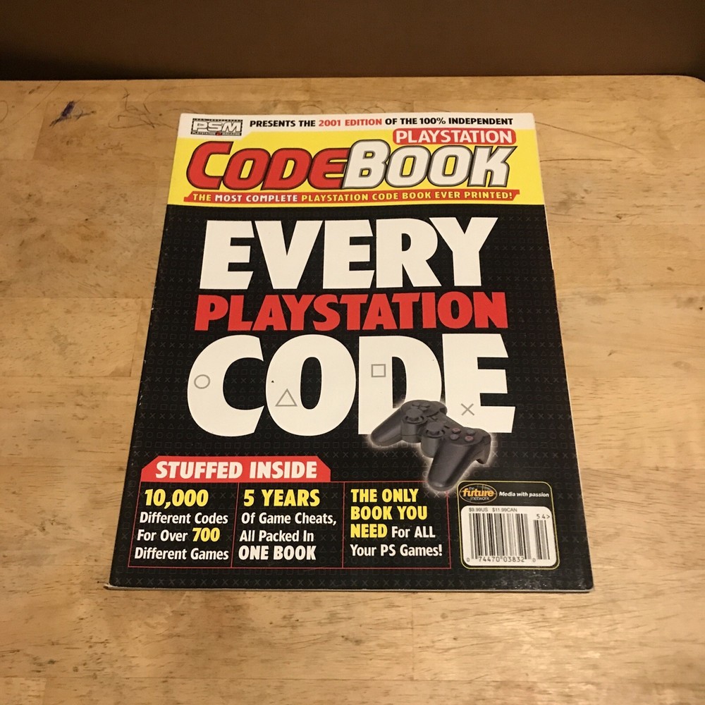Playstation Magazine Psm Codebook 2001 Edition