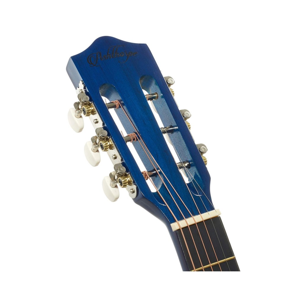 Ashthorpe 30-inch Beginner Acoustic Guitar Package (Blue), Basic Starter Kit ...