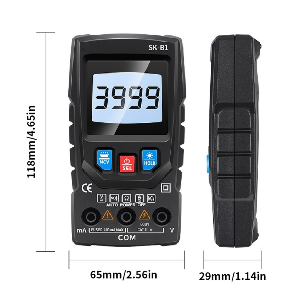 User Friendly SKB1 Digital Multimeter with Beep Indication Functionality