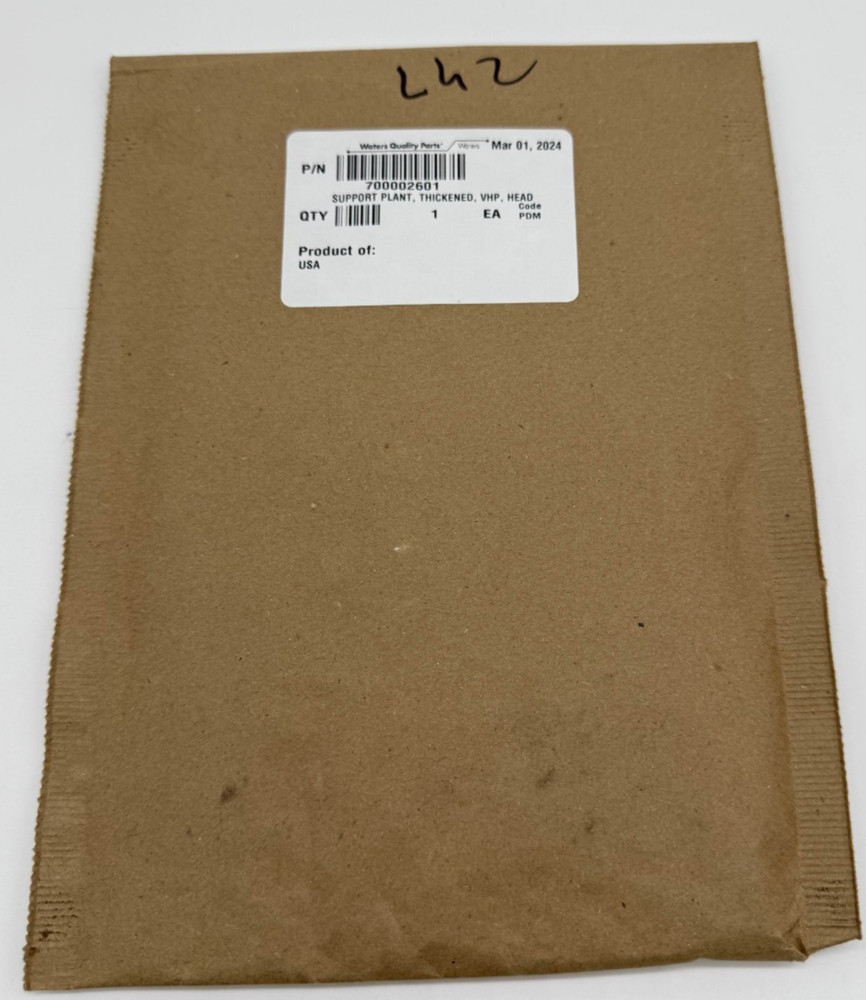 Waters VHP Thickened Support Plate 700002601 — NEW