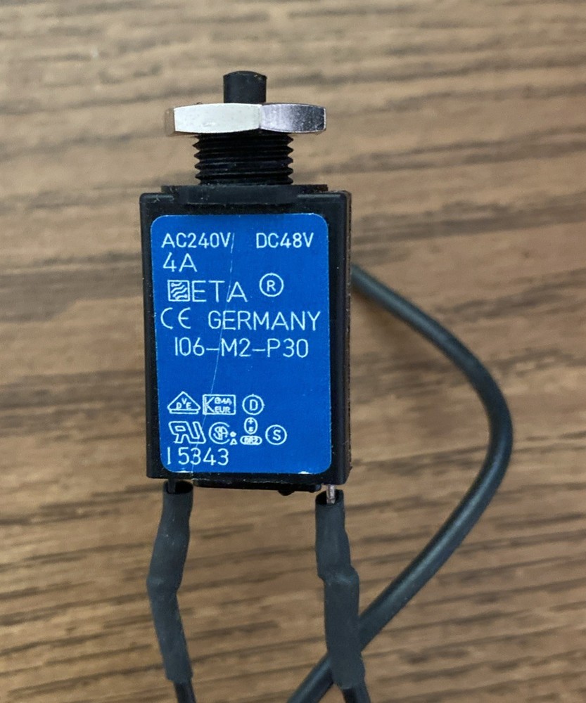 BEI DS29S Transformer Prl 120V / Sec 29V With Reset Button And Rectifier