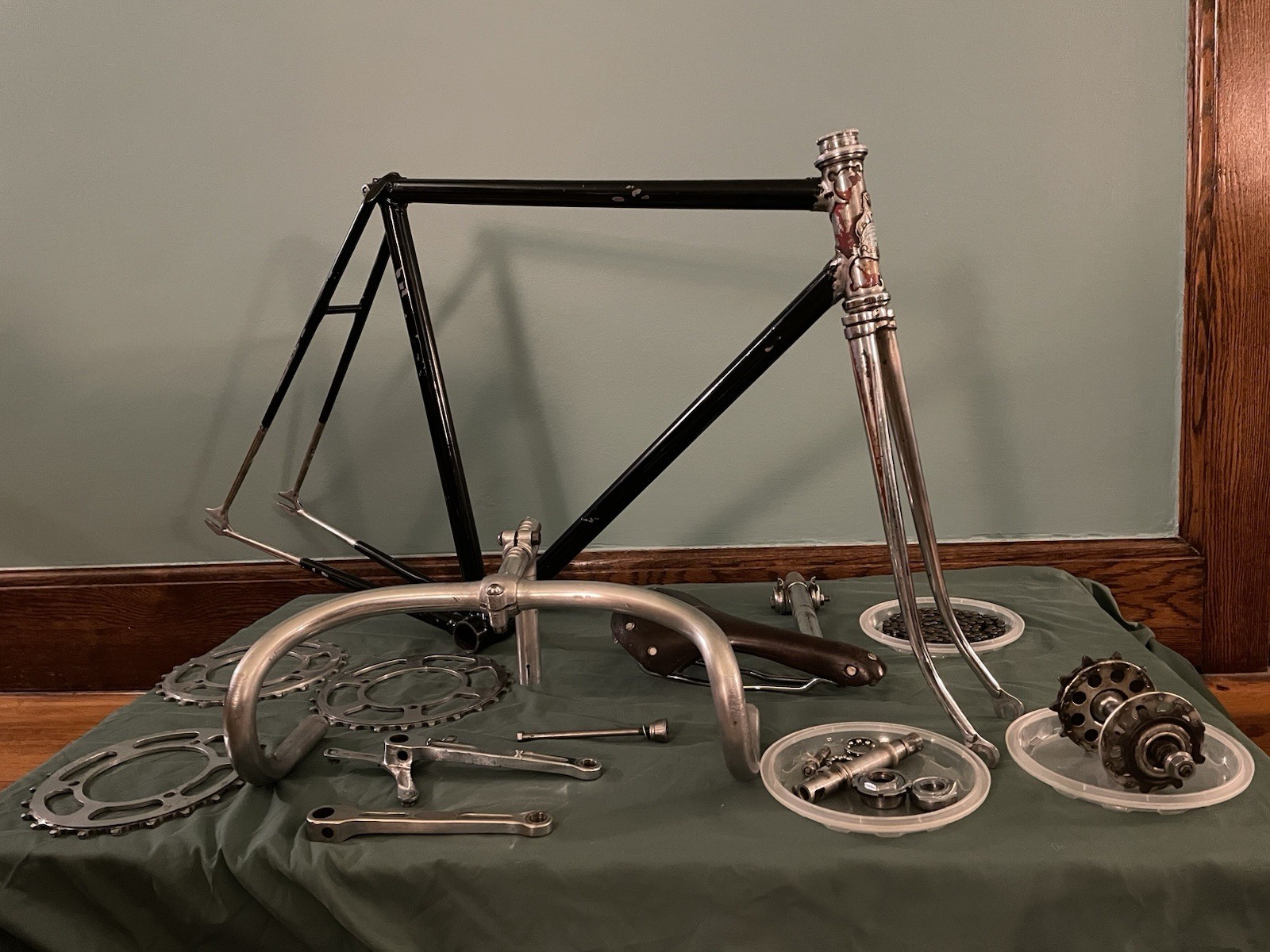 1960 Vintage Rochet Super Special Track Bike 55cm (22”) Made In France **RARE**