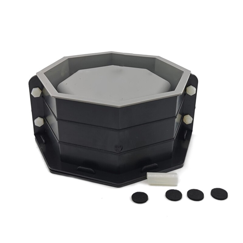 Octagonal Cement Flowerpot Casting Silicone DIY Decorations Making