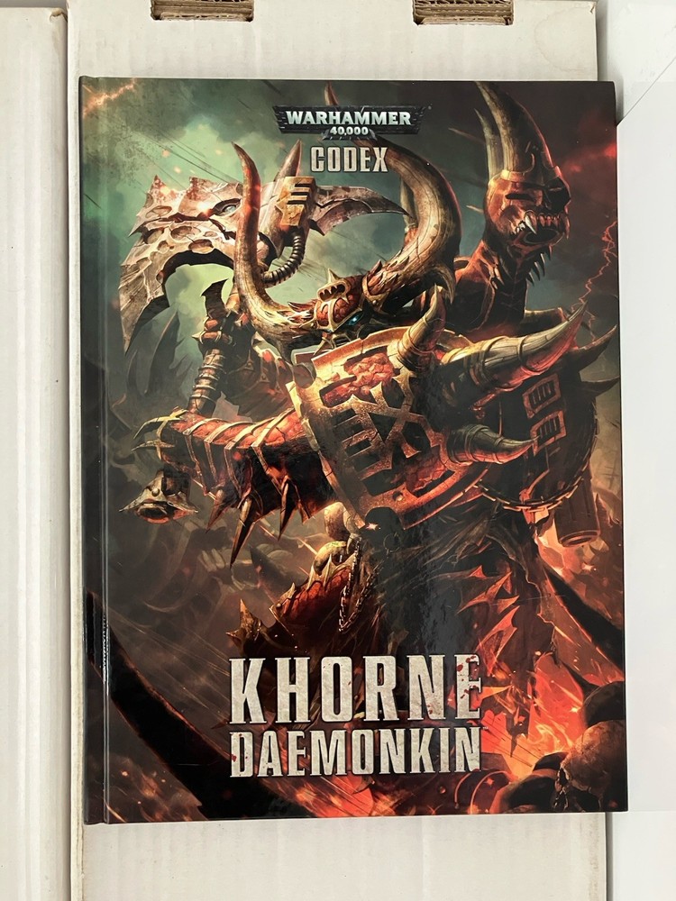 Warhammer 40,000 - Khorne Daemonkin Codex.  Hardcover