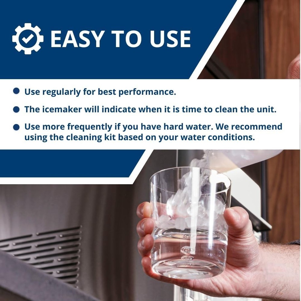 Opal Ice Machine Cleaning Supplies - Solution & Sponge