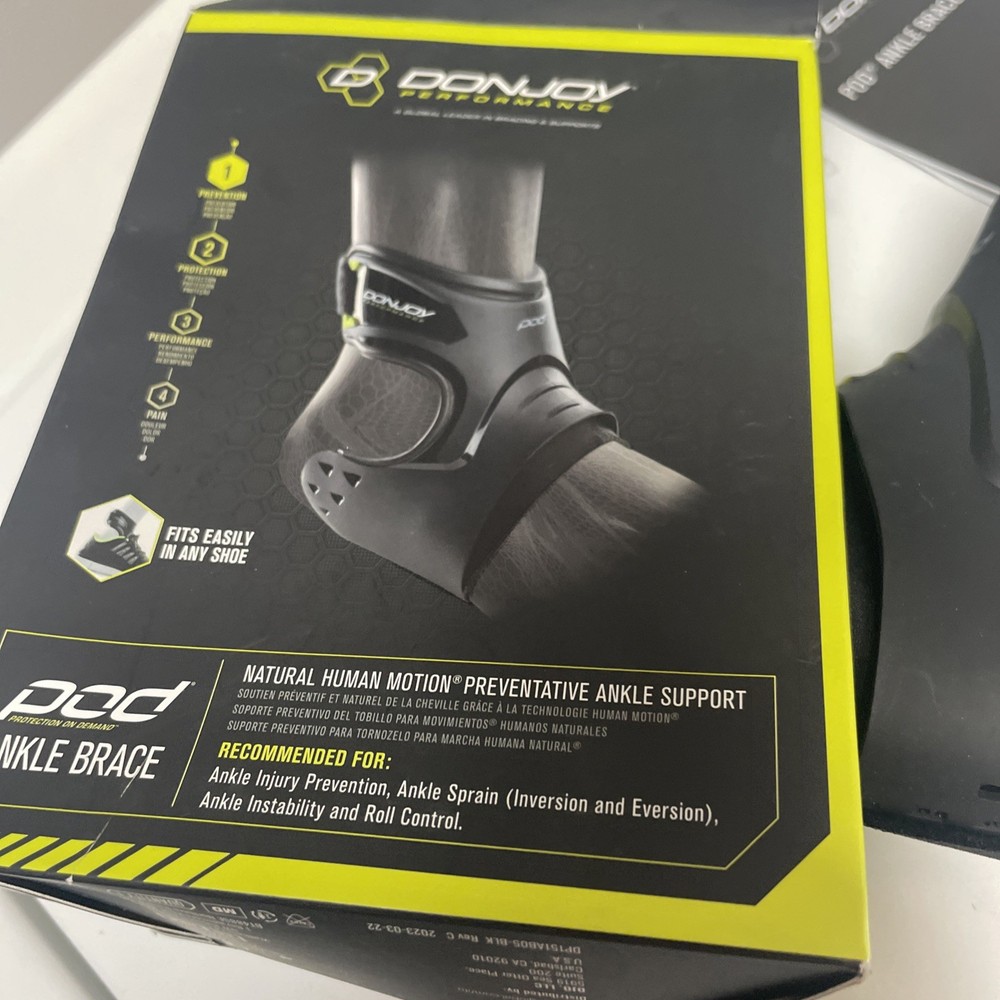 DonJoy Performance-Pod Ankle Brace Left Small Black