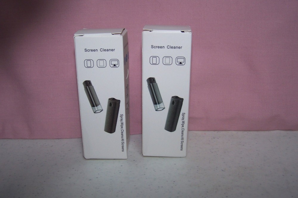 2 Pack Screen Cleaner Spray Mist for Phone, Touchscreen, Computer, All Screens