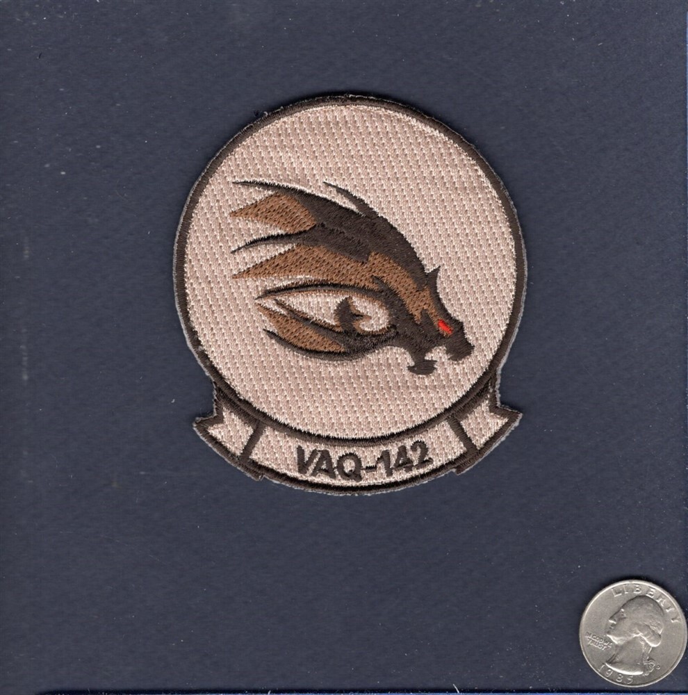 Original VAQ-142 GRAYWOLVES EA-6B PROWLER US Navy Squadron Patch +V
