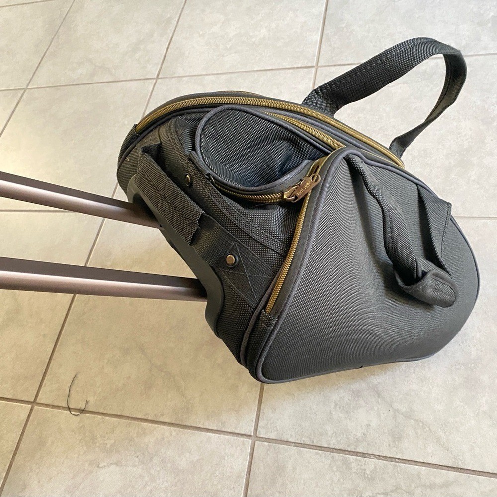 GALAXY GREY DUFFLE TROLLEY BAG