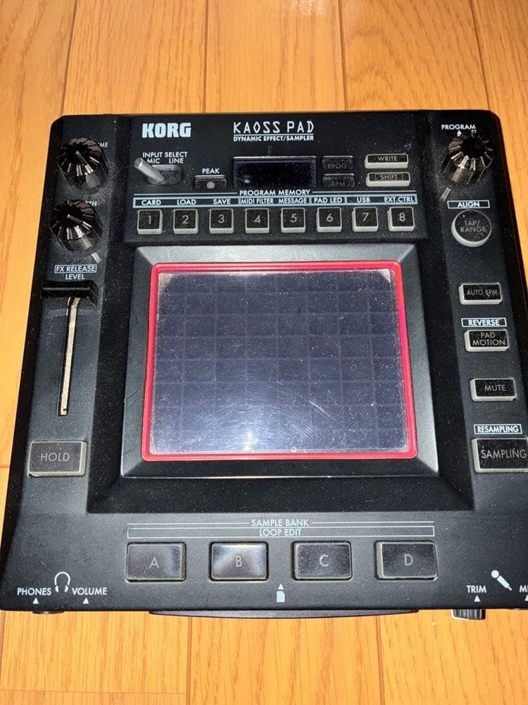 KORG KAOSS PAD KP3 Dynamic Effect Sampler sequencer Used from japan Junk