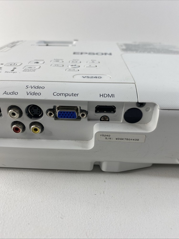 Epson LCD Projector H719A Tested & Working