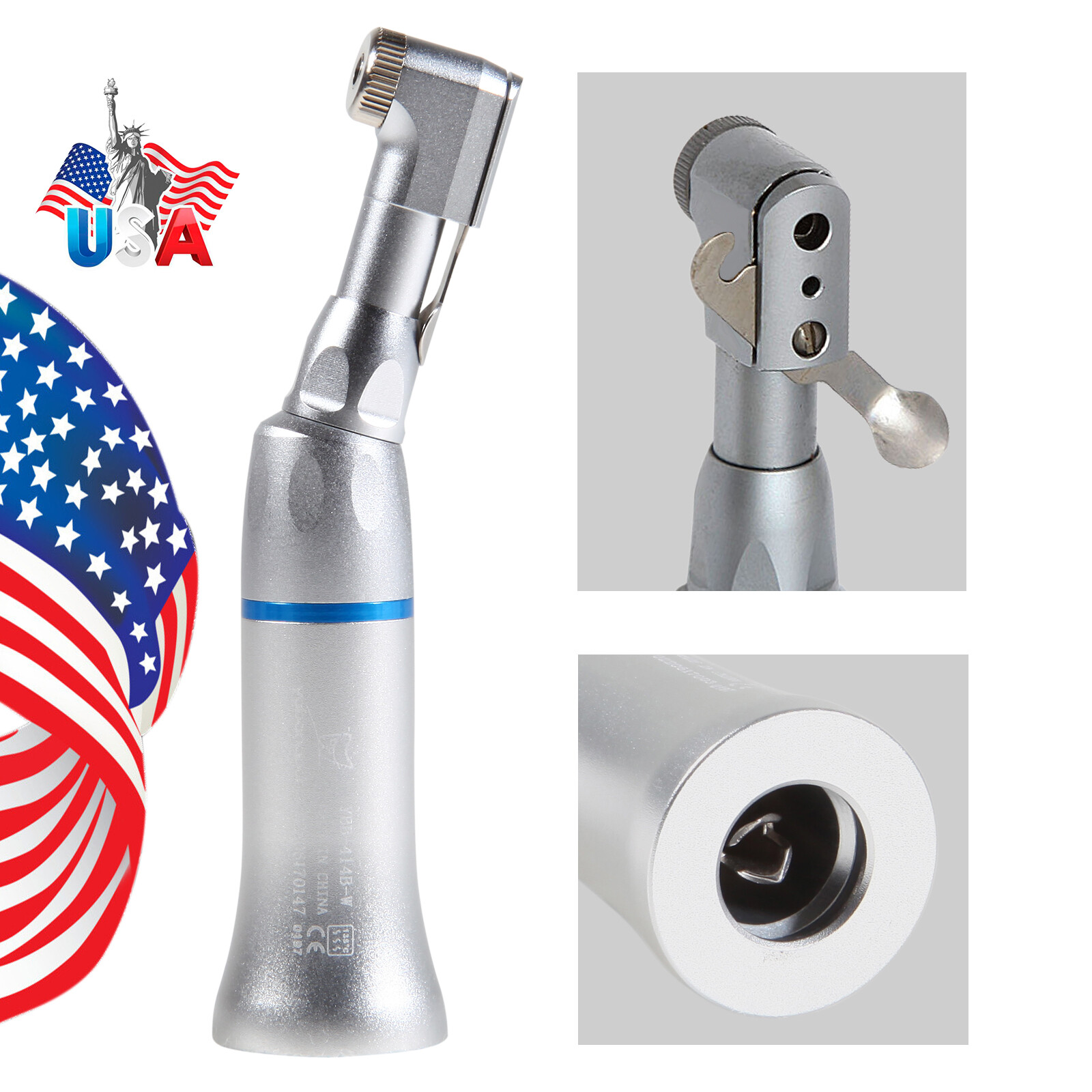 Dental Lab Marathon Electric Micromotor Contra Angle/Straight Handpiece Drill N3