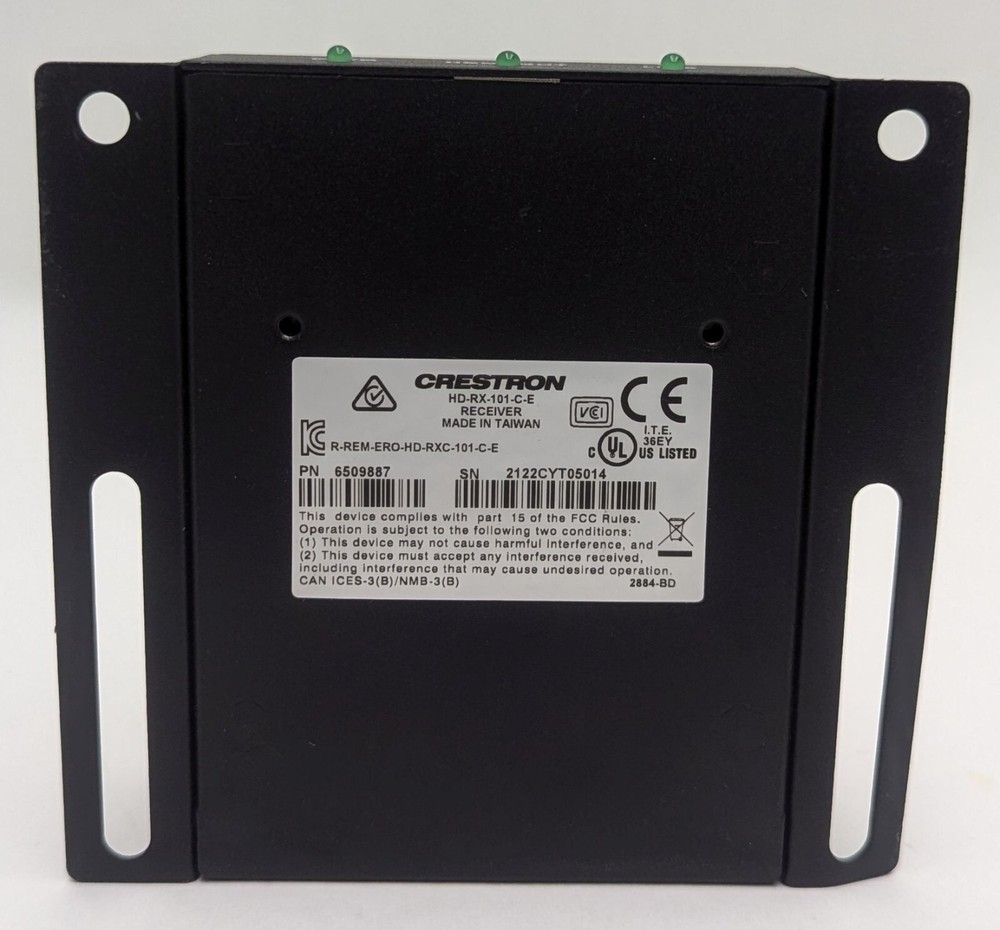 Crestron HD-RX-101-C-E HDMI Category Cable Receiver 4K Video Extender Module
