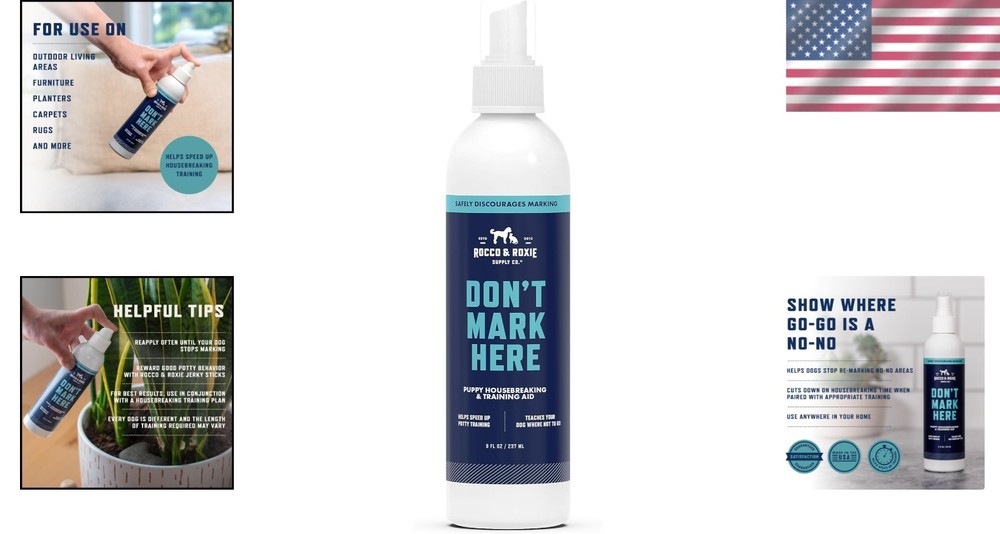Effective Puppy Housebreaking Solution - Rocco & Roxie Potty Training Spray
