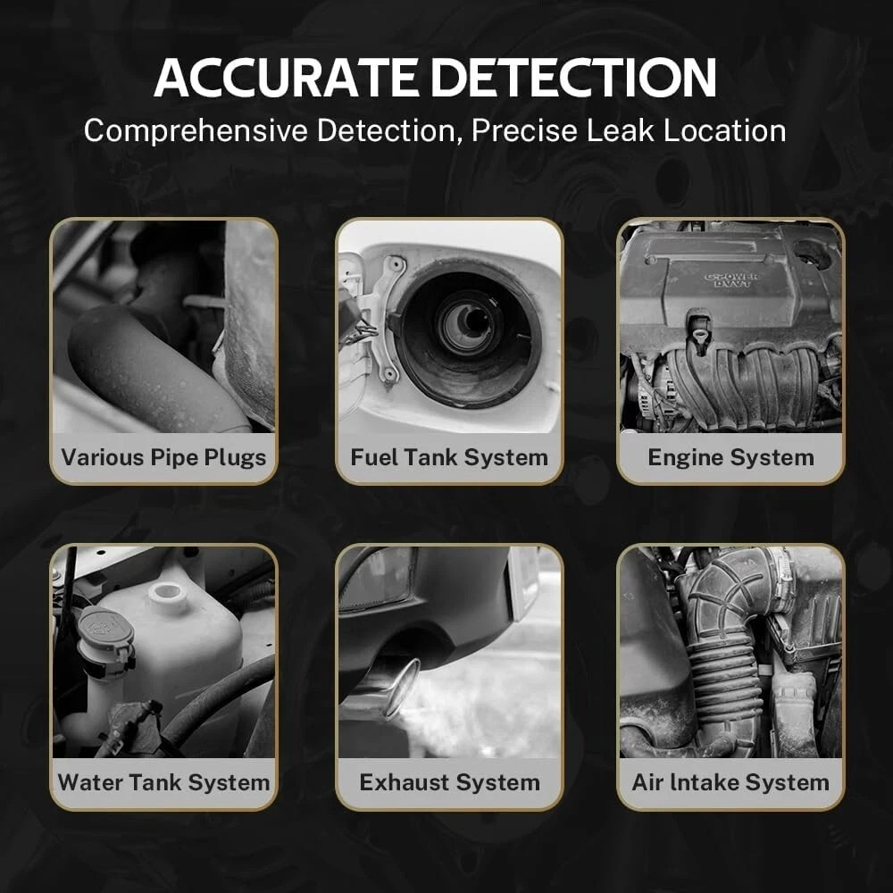 Automotive EVAP Smoke Tester Machine Car Vacuum Pipe System Smoke Leak Detector