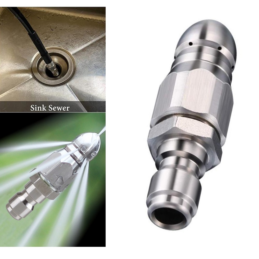 Drain Jetter Hose Pipe Cleaning Tool Precise Cleaning Technology 200g Weight