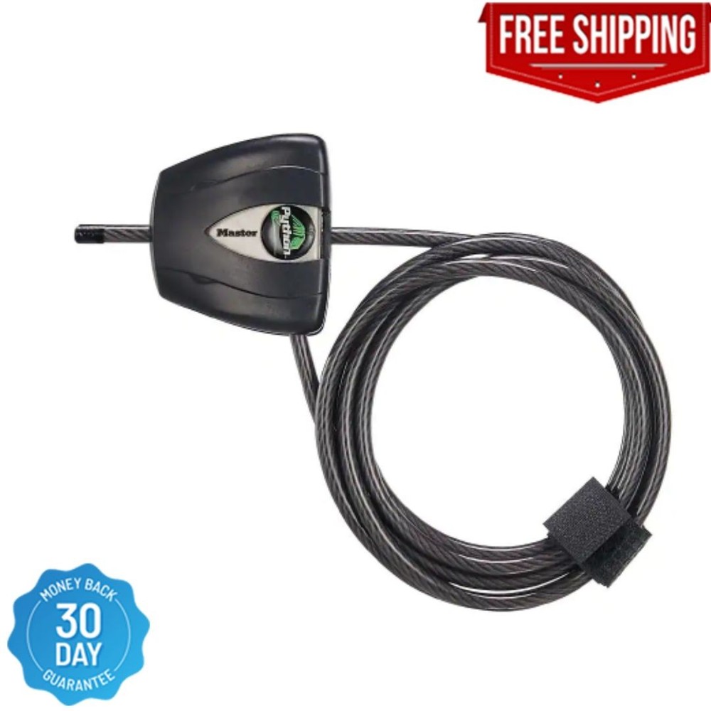 Python Cable Lock for Trail Camera Outdoor Equipment Locking Security Adjustable
