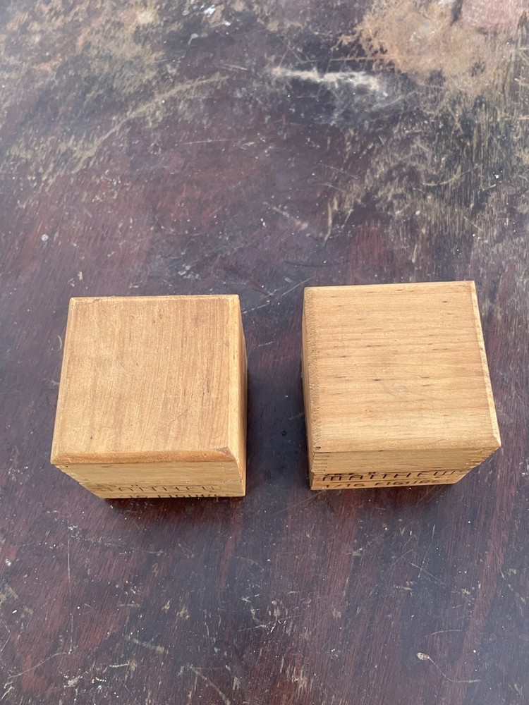 2 Jas. H. Matthews stamp/punch sets